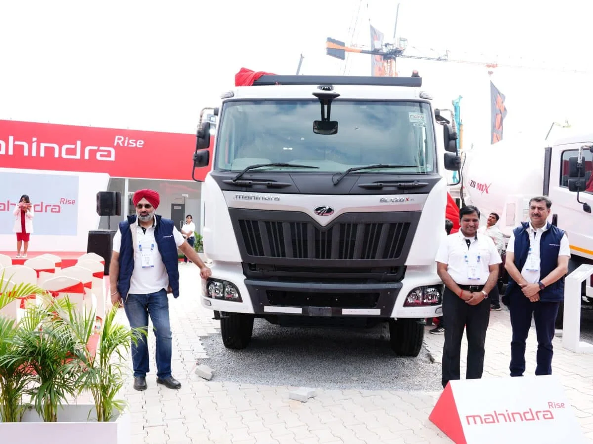 Mahindra launches high-tech Blazo X m-Dura Tipper and BSV range of construction equipment at Excon 2023