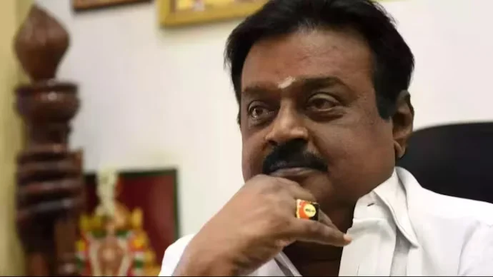 DMDK chief Vijayakanth dies and receives respiratory assistance after testing positive for Covid
