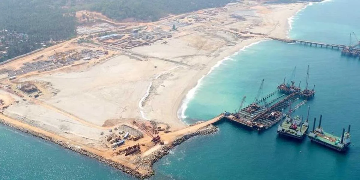 Adani Port in Vizhinjam chooses Chinese cranes for cargo operations.