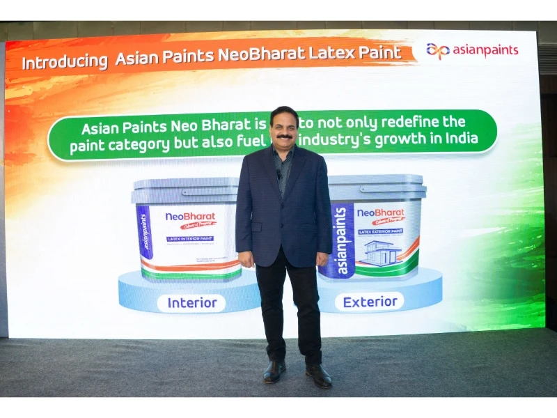 Asian Paints launches a new offering: Neo Bharat Latex Paint with 1000 colours Asian Paints launches a new offering: Neo Bharat Latex Paint with 1000 colours