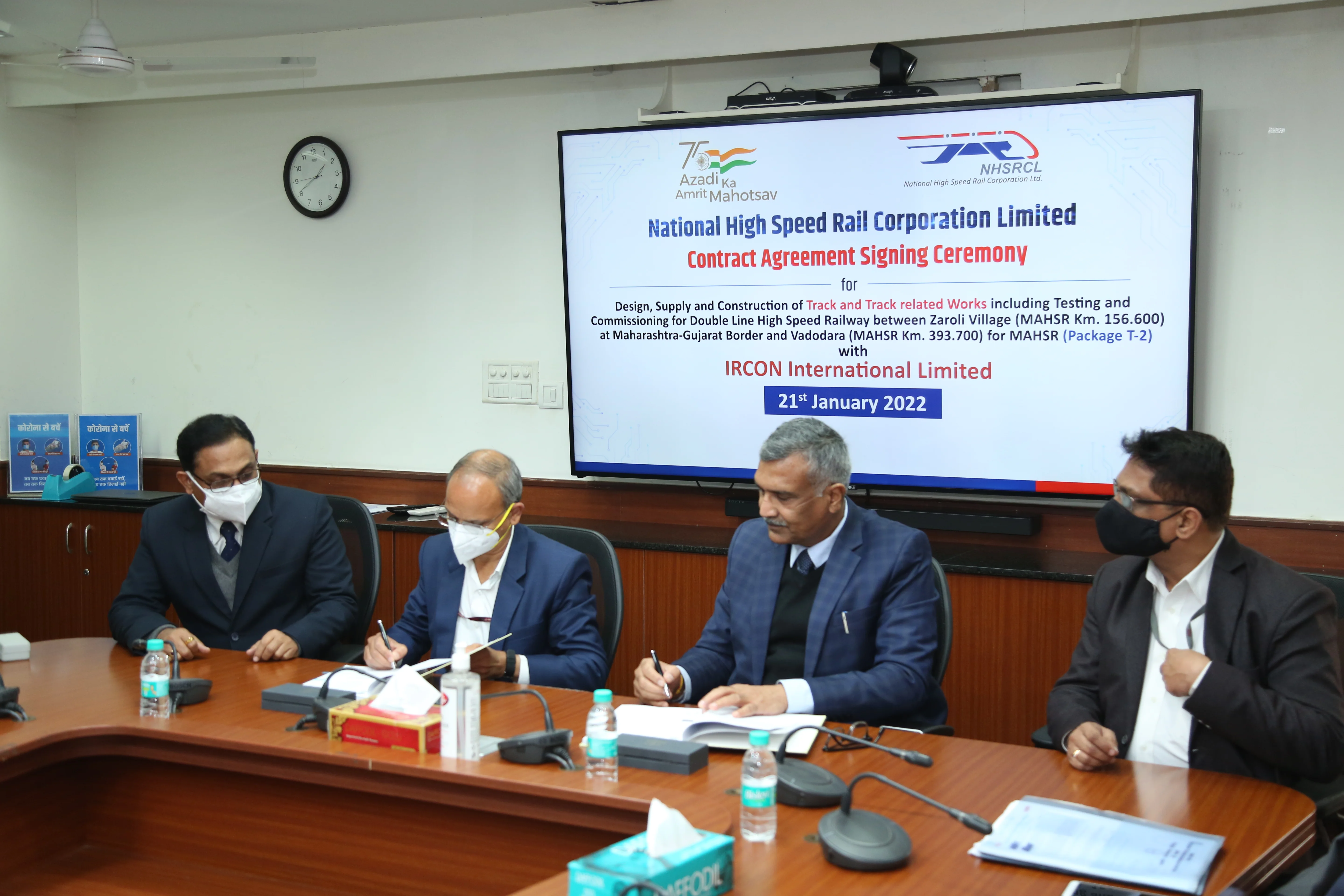Mumbai-Ahmedabad HSR: NHSRCL inks pact with IRCON