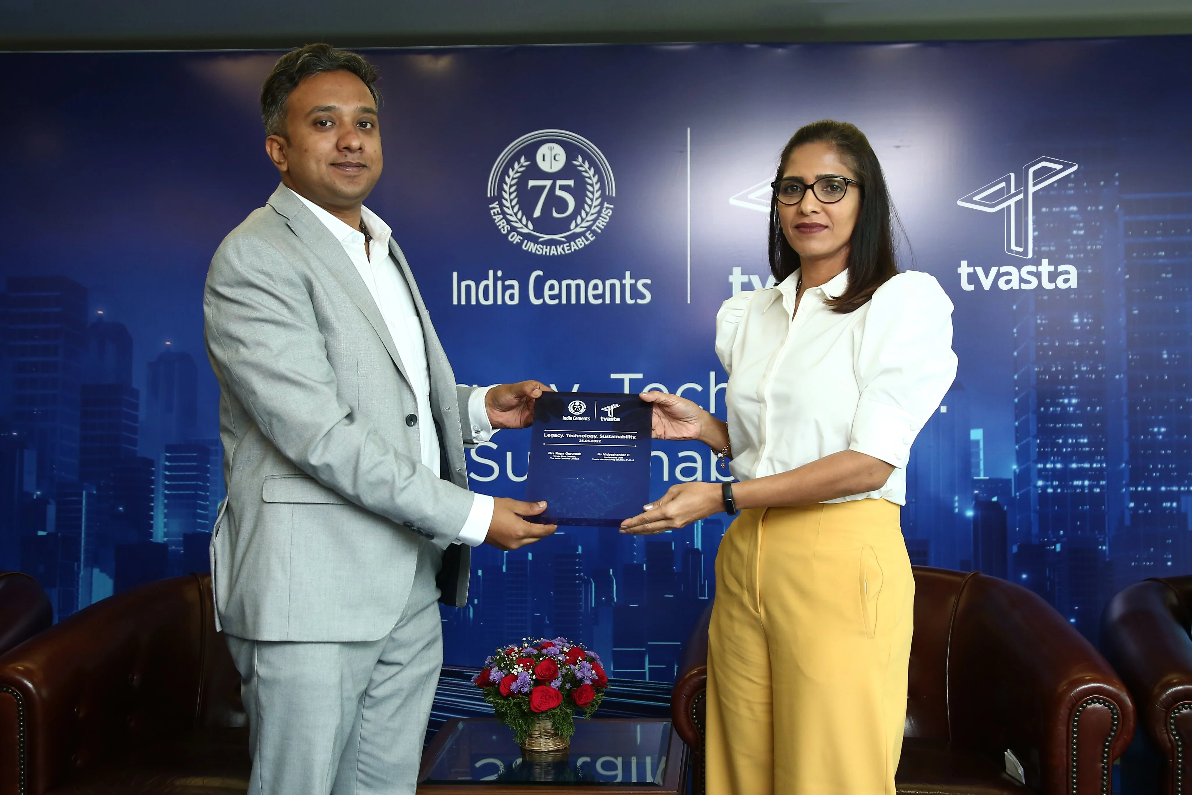 India Cements partners with startup Tvasta to promote sustainability