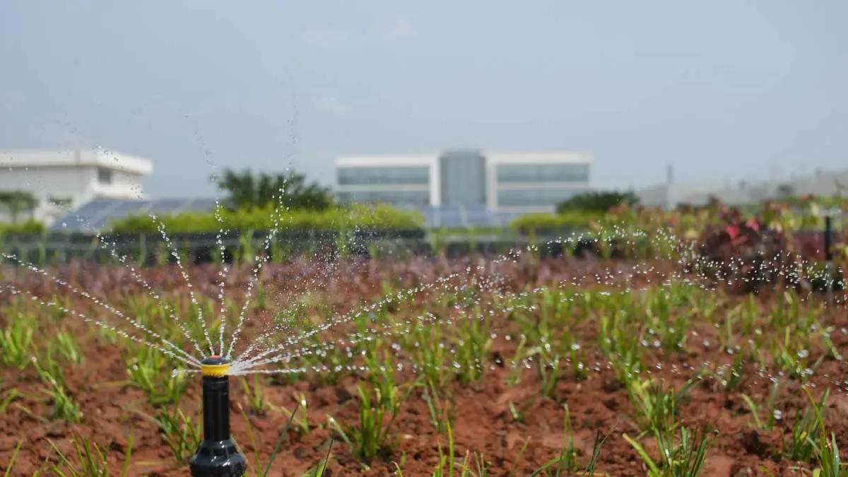 The Danfoss India campus reduces water intensity by two-thirds