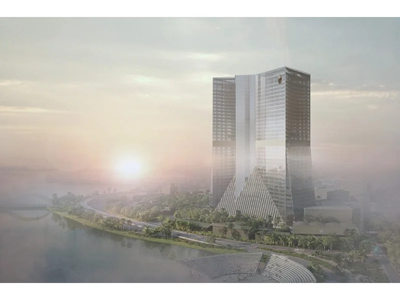 Construction begins on Dhaka Tower, OMAs first project in Bangladesh