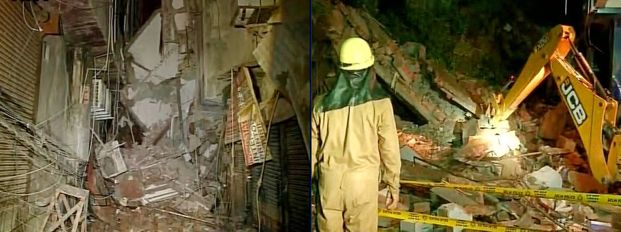 East Delhi Municipal Corporation surveys weak buildings. East Delhi Municipal Corporation surveys weak buildings.