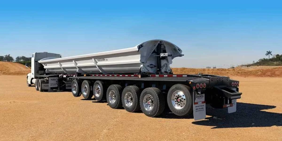 SmithCo to introduce the first 7-Axle Side Dump Trailer at ConExpo