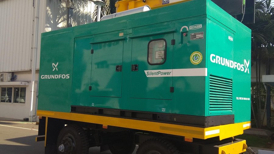 Grundfos India dewaters 50 lakh litres of flood water in Chennai