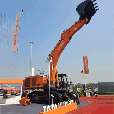 Tata Hitachi exhibits powerful mining machines at IMME 2022