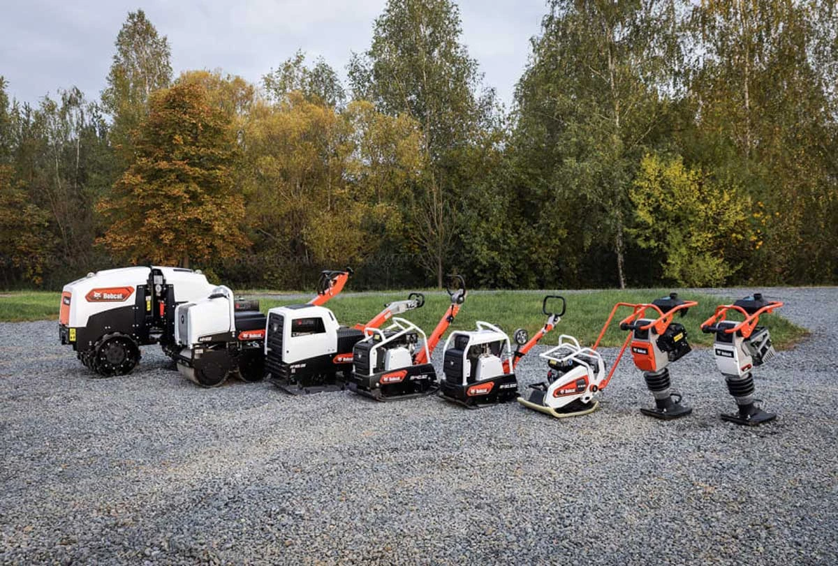 Bobcat launches its first light compaction line