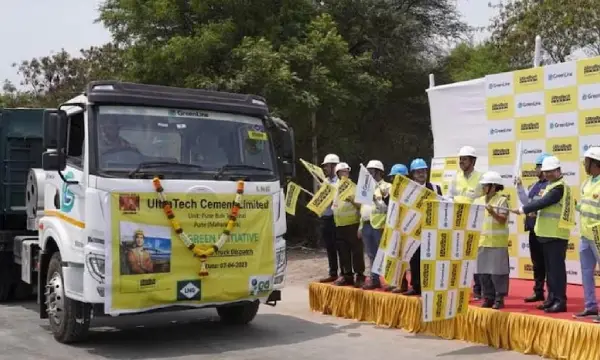 UltraTech uses LNG trucks to transport cement as part of ESG initiative