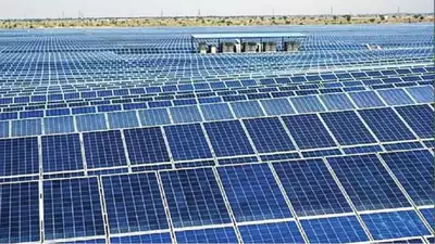 Desert village delivers solar harvest