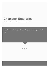 Chematax Enterprises