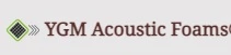 YGM Acoustic Foams
