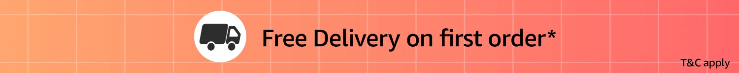 Free Delivery on first order