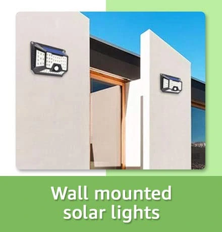 Wall Mounted Solar Lights